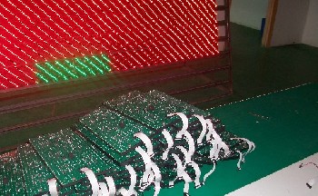 专业LED厂家专业P10单元板LED单红